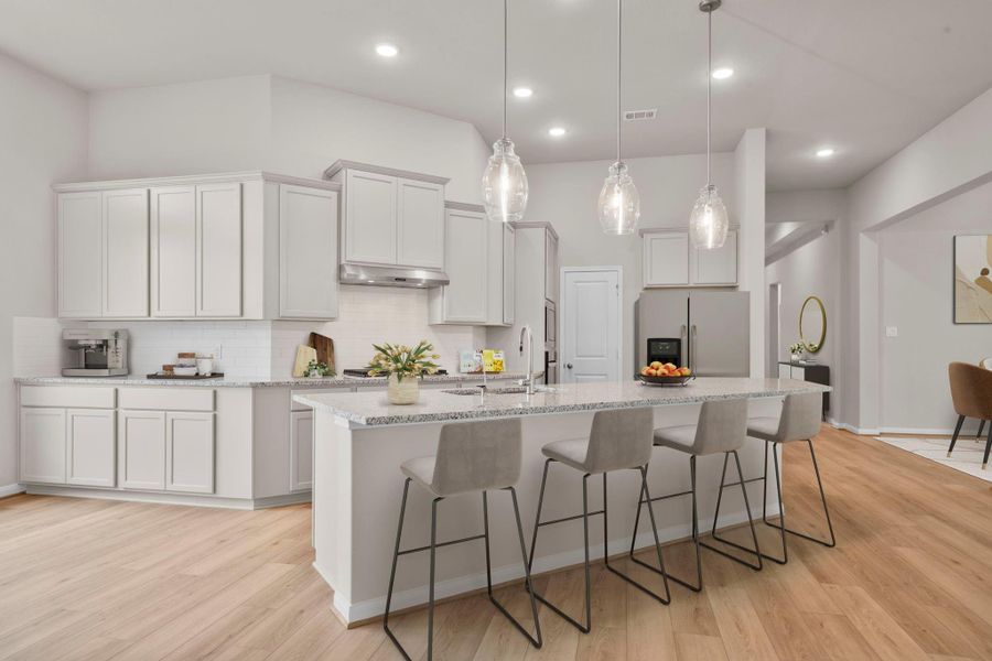 Furnished interior view inside a new home in Wildtree, Magnolia (Image 8).