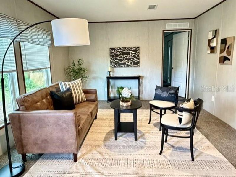 Furnished interior view inside a new home in , Chiefland (Image 13).