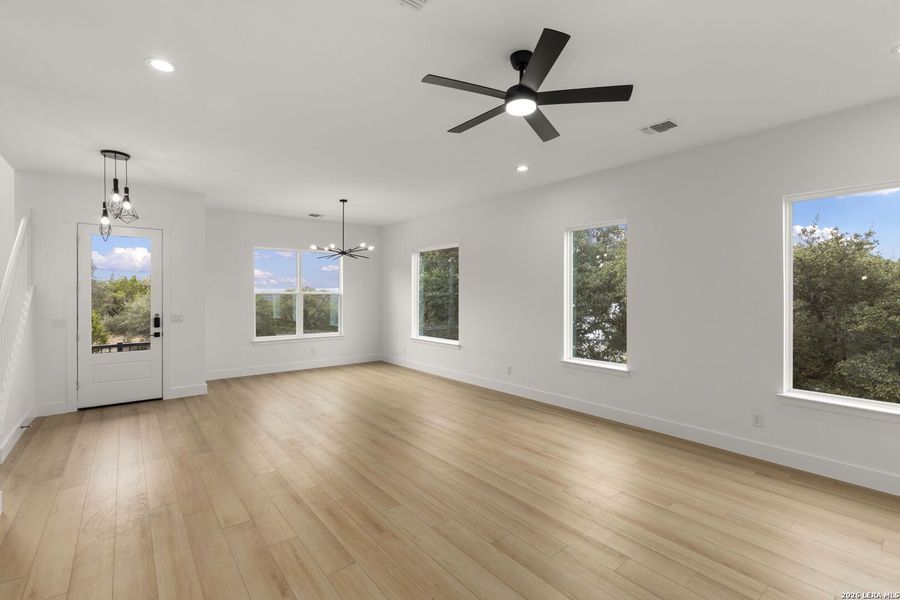 Spacious, unfurnished interior of a new home in , Boerne (Image 40).