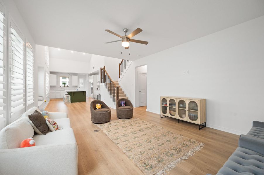 Furnished interior view inside a new home in Brookewater, Rosenberg (Image 14).