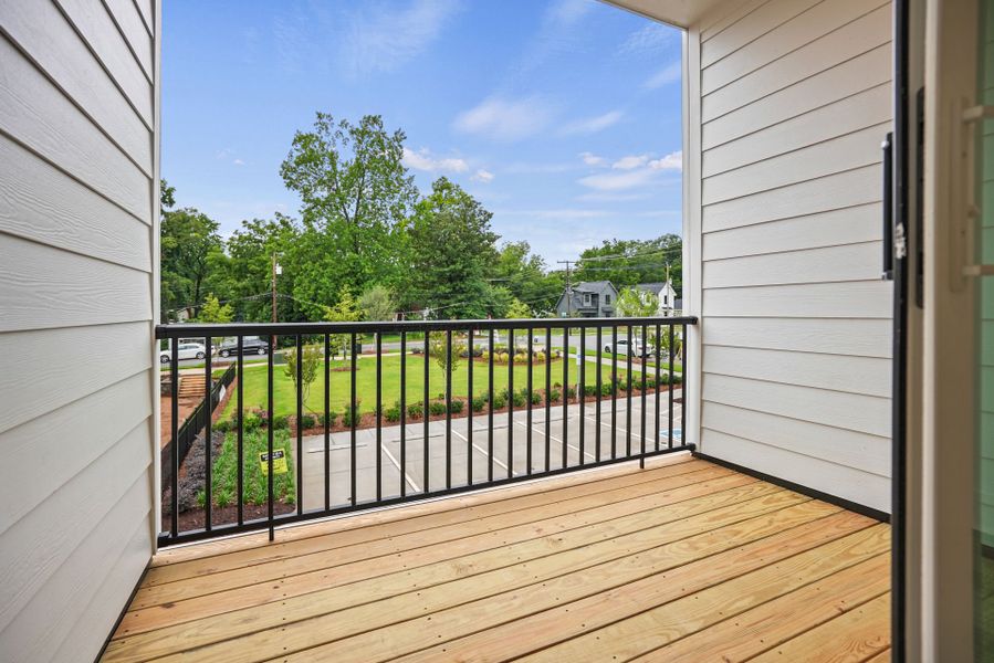 Exterior details and patio area of a home in West End Heights, Charlotte (Image 3). Exterior details and patio area of a home in West End Heights, Charlotte (Image 3).