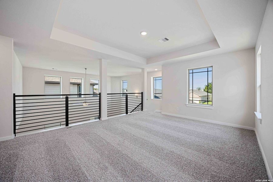 Spacious, unfurnished interior of a new home in Timber Creek, San Antonio (Image 8). Spacious, unfurnished interior of a new home in Timber Creek, San Antonio (Image 8).