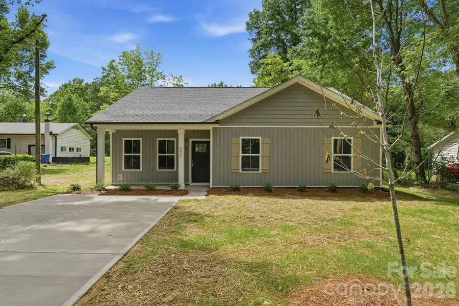 Front exterior of a new home in , Charlotte, NC, highlighting curb appeal (Image 1). Front exterior of a new home in , Charlotte, NC, highlighting curb appeal (Image 1).