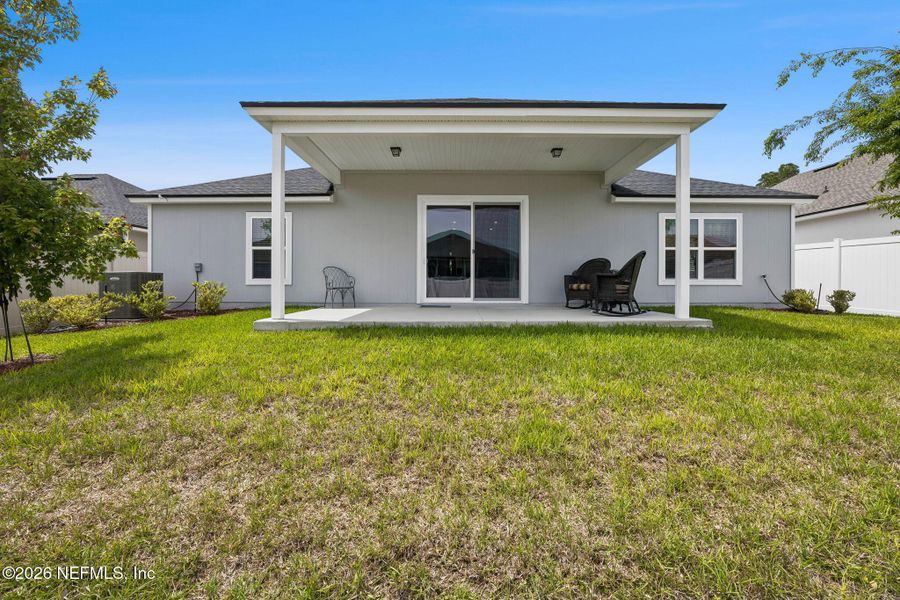 Exterior details and patio area of a home in , Yulee (Image 25). Exterior details and patio area of a home in , Yulee (Image 25).