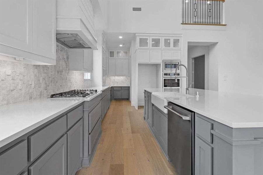 Furnished interior view inside a new home in Saddle Star Estates, Rockwall (Image 10).