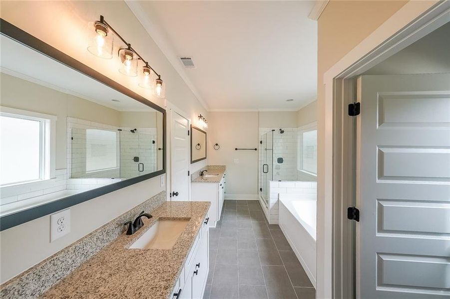 Furnished interior view inside a new home in , Rockmart (Image 7).