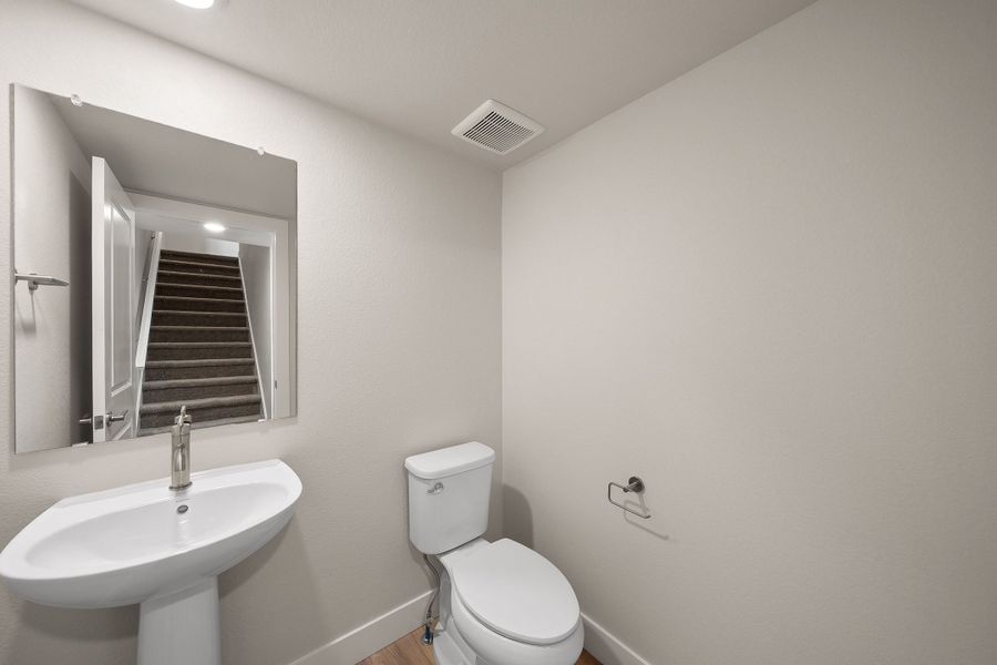 Furnished interior view inside a new home in Berkeley Villas, Denver (Image 13).