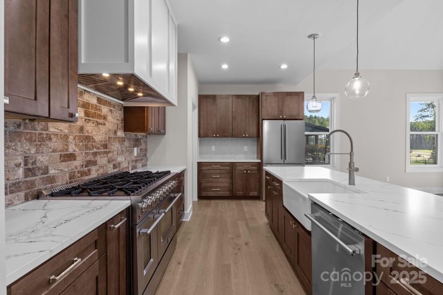 Furnished interior view inside a new home in , Statesville (Image 5).