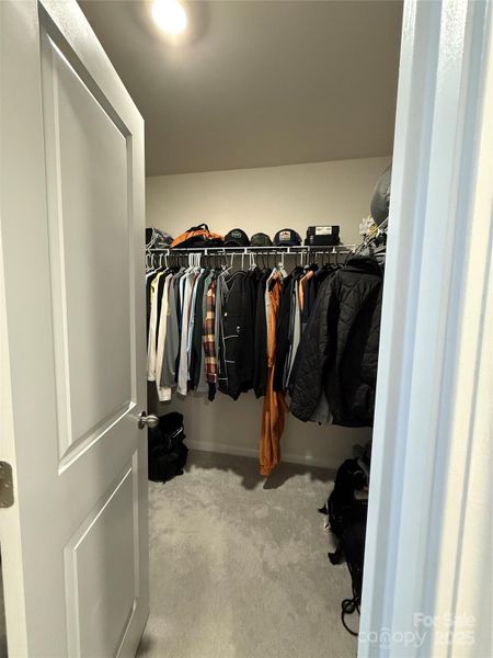 one of the Primary walk in closets