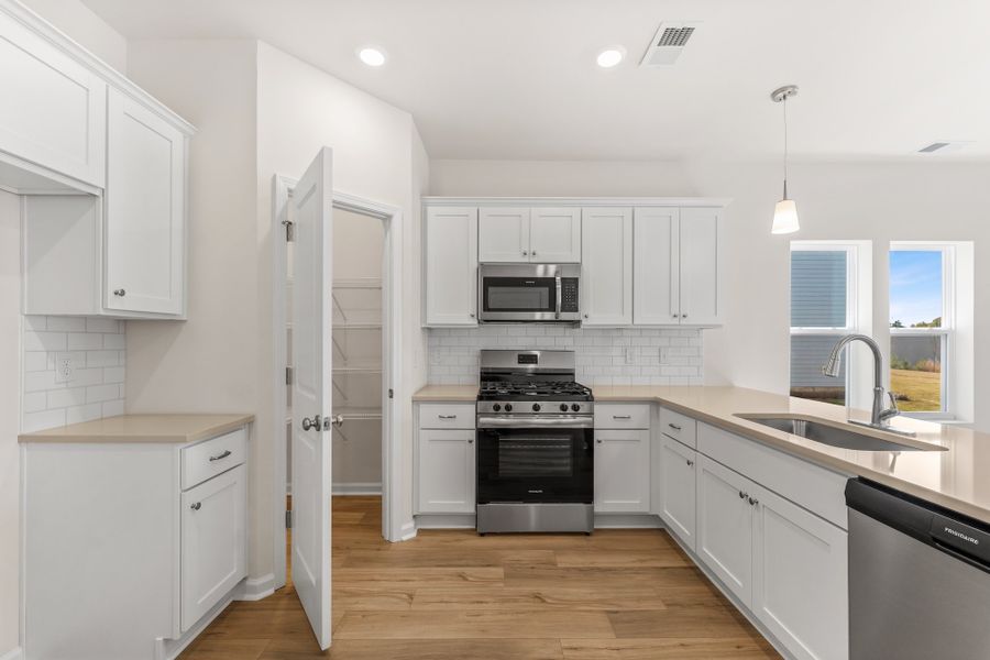Furnished interior view inside a new home in Tucker Ridge, Pendleton (Image 8). Furnished interior view inside a new home in Tucker Ridge, Pendleton (Image 8).