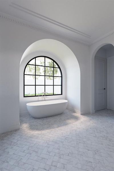 Spacious, unfurnished interior of a new home in , Dallas (Image 15).