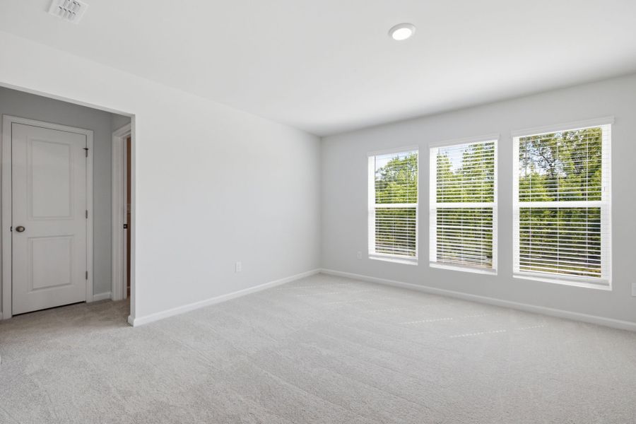 Spacious, unfurnished interior of a new home in Carpenter Falls, Durham (Image 17). Spacious, unfurnished interior of a new home in Carpenter Falls, Durham (Image 17).