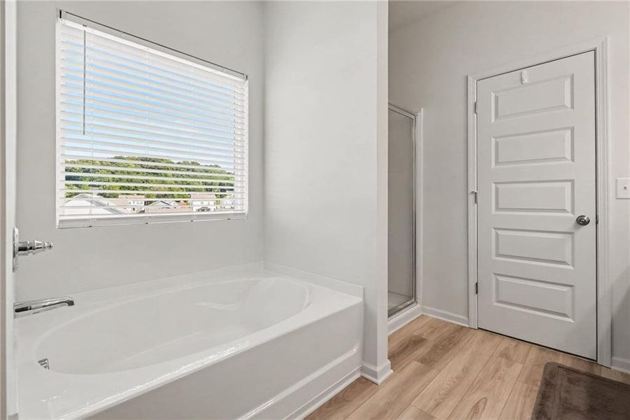 Furnished interior view inside a new home in Longbrooke, Rome (Image 17).