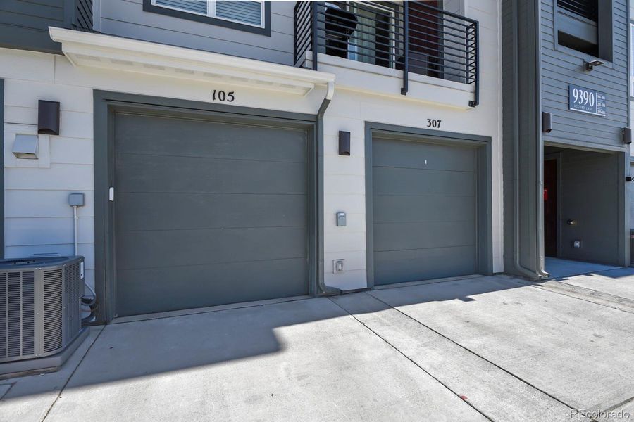 Front exterior of a new home in Stonegate Condos, Parker, CO, highlighting curb appeal (Image 21).