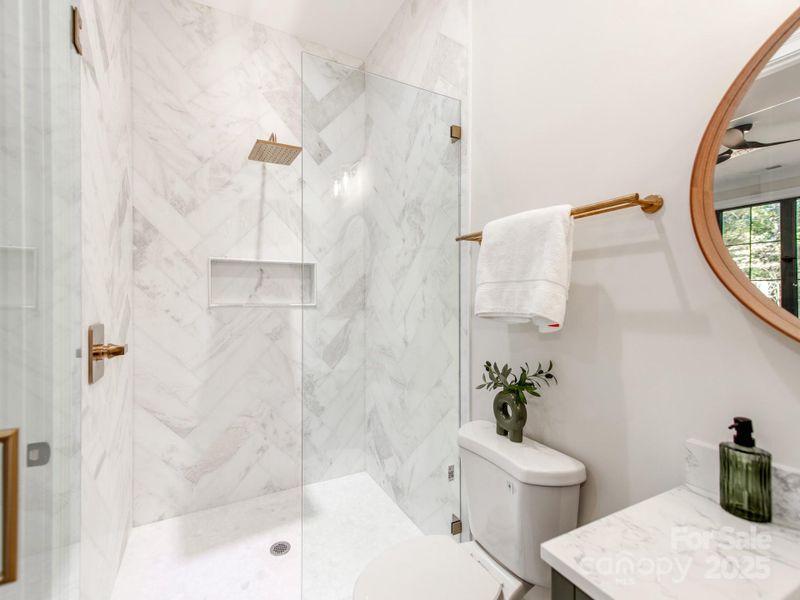 Furnished interior view inside a new home in , Charlotte (Image 36).