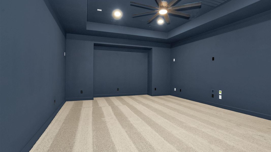 Spacious, unfurnished interior of a new home in Bridgeland 80', Cypress (Image 8). Spacious, unfurnished interior of a new home in Bridgeland 80', Cypress (Image 8).