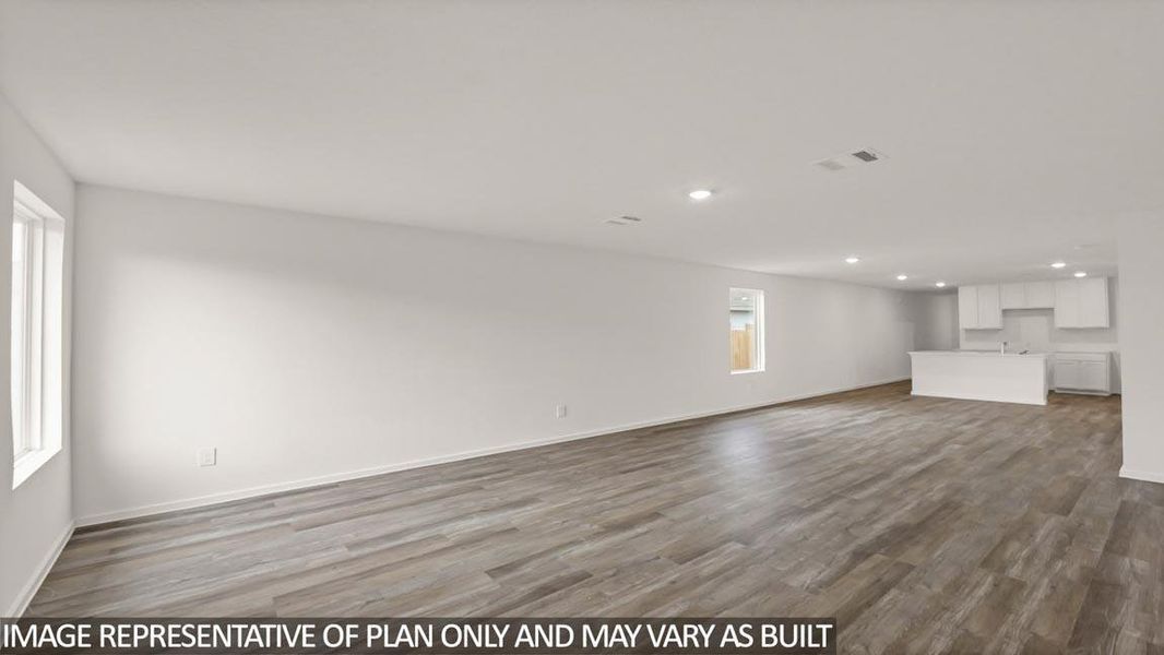Spacious, unfurnished interior of a new home in The Canopies, Splendora (Image 8).