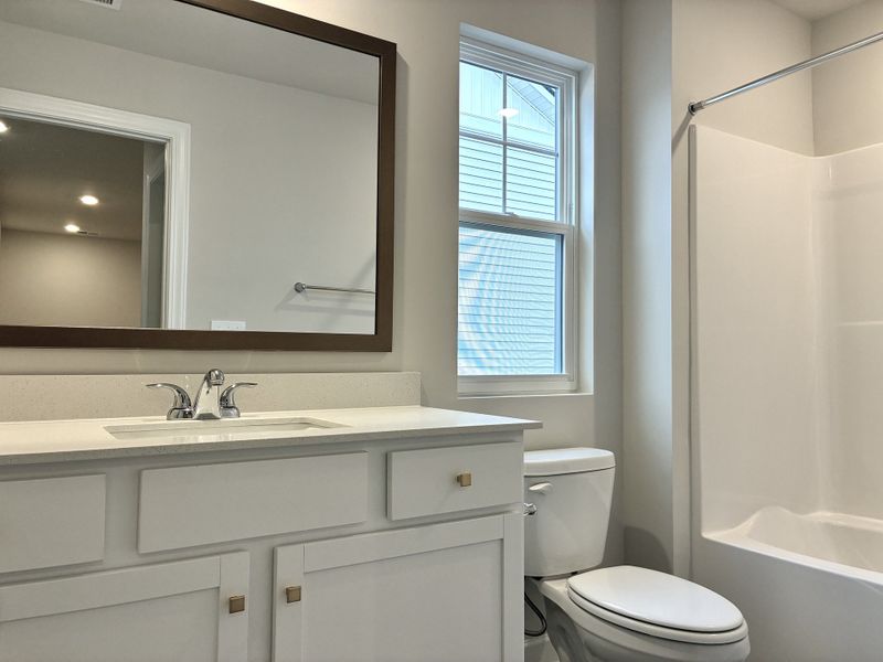 Furnished interior view inside a new home in Reidville Town Center, Reidville (Image 10).