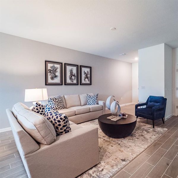 Furnished interior view inside a new home in , Ocala (Image 39).