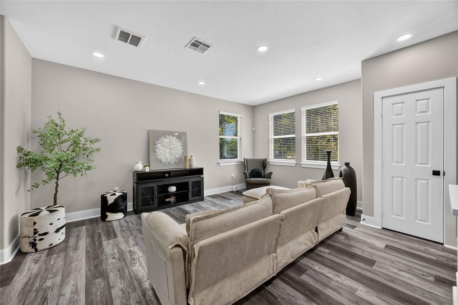 Furnished interior view inside a new home in , Houston (Image 8).