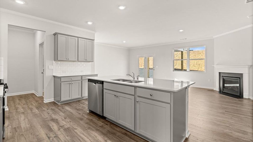 Furnished interior view inside a new home in Falcon Landing, Gainesville (Image 5).