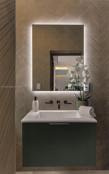 Furnished interior view inside a new home in , Miami (Image 14). Furnished interior view inside a new home in , Miami (Image 14).