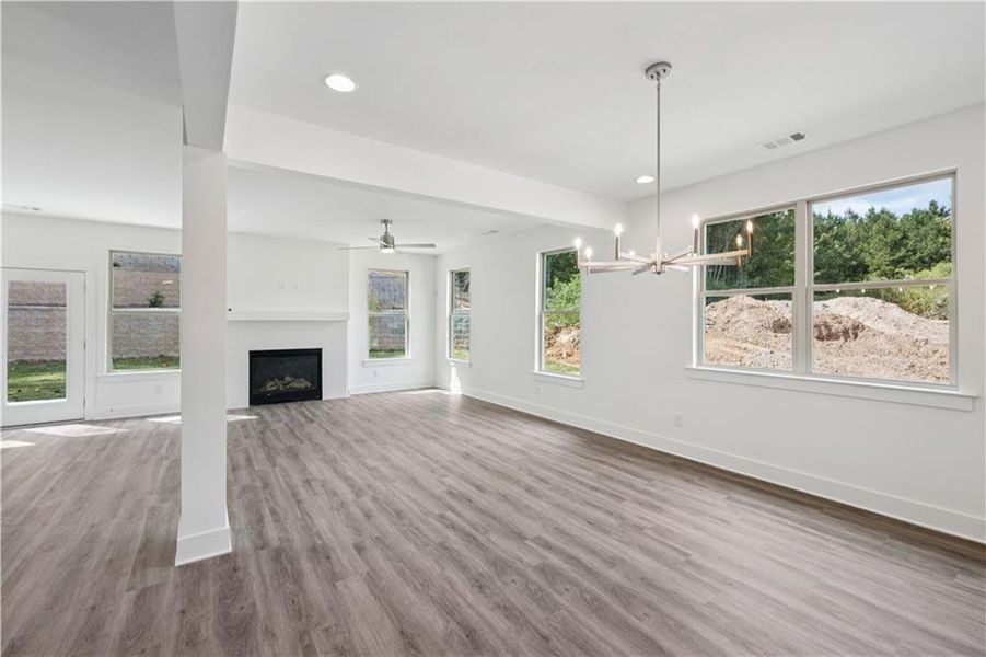 Spacious, unfurnished interior of a new home in , Atlanta (Image 8). Spacious, unfurnished interior of a new home in , Atlanta (Image 8).
