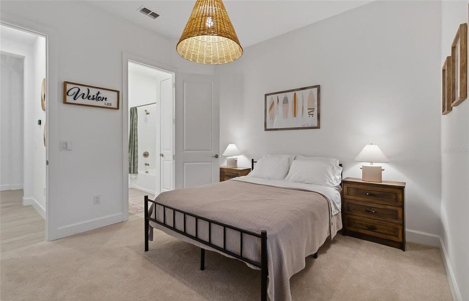 Furnished interior view inside a new home in , Palmetto (Image 10).