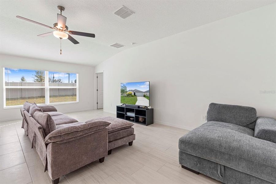 Furnished interior view inside a new home in North Park Isle: The Estates II, Plant City (Image 8). Furnished interior view inside a new home in North Park Isle: The Estates II, Plant City (Image 8).