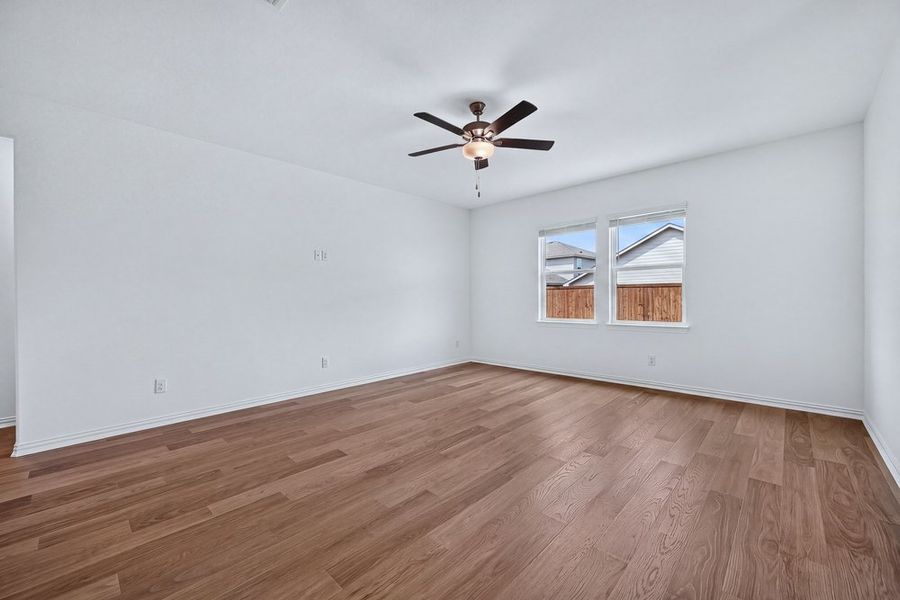 Spacious, unfurnished interior of a new home in River Ridge, Crandall (Image 11). Spacious, unfurnished interior of a new home in River Ridge, Crandall (Image 11).