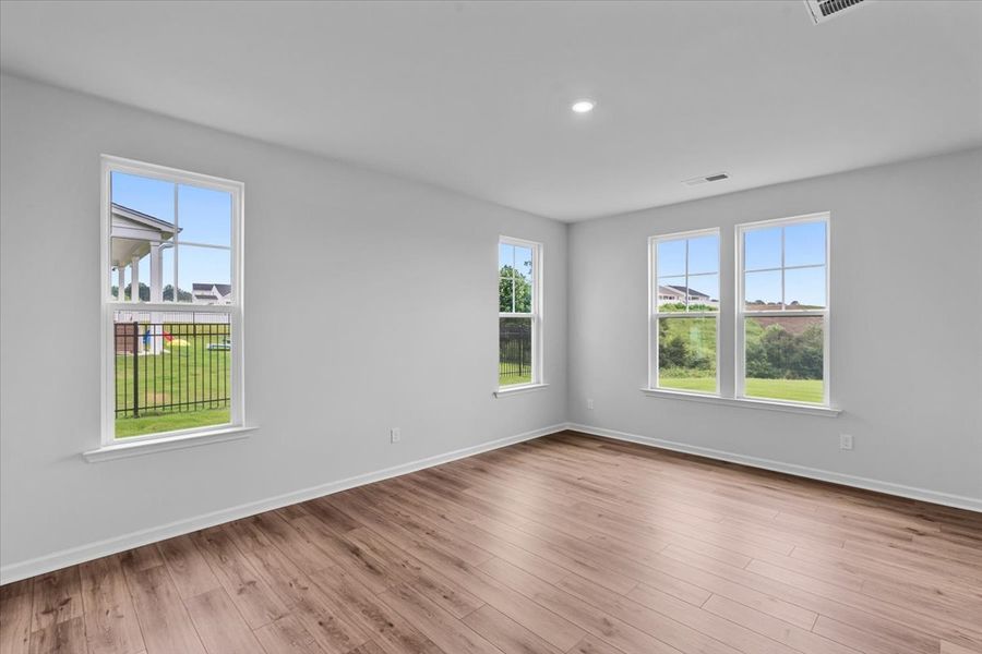 Spacious, unfurnished interior of a new home in Fieldstone, Lexington (Image 27). Spacious, unfurnished interior of a new home in Fieldstone, Lexington (Image 27).