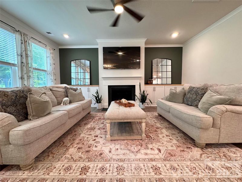 Furnished interior view inside a new home in Westport, York (Image 39).
