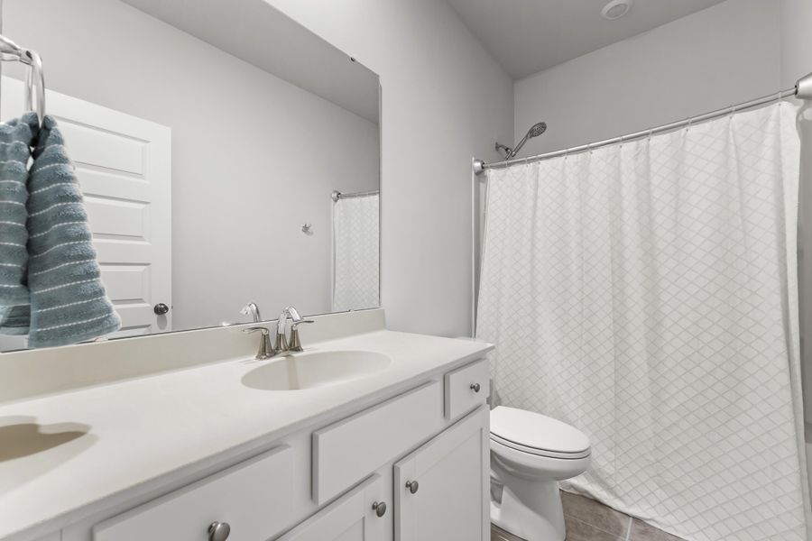 Furnished interior view inside a new home in Lindera Preserve at Cane Bay Plantation: Arbor Collection, Summerville (Image 13).