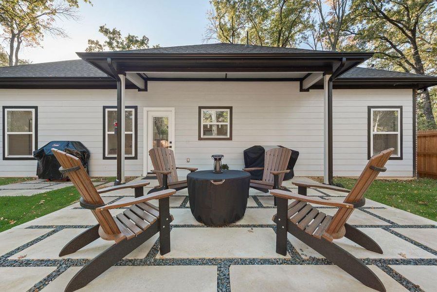 View of patio / terrace featuring area for grilling