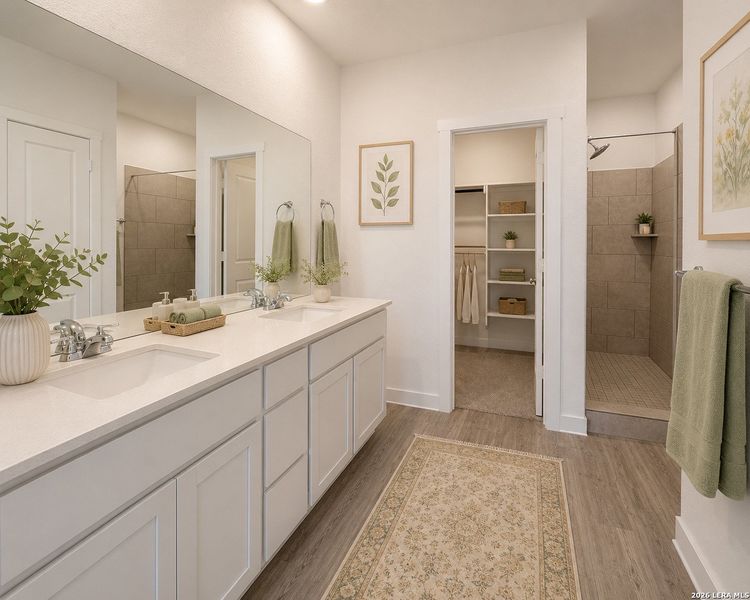 Furnished interior view inside a new home in Brookmill: Classic Collection, San Antonio (Image 7).