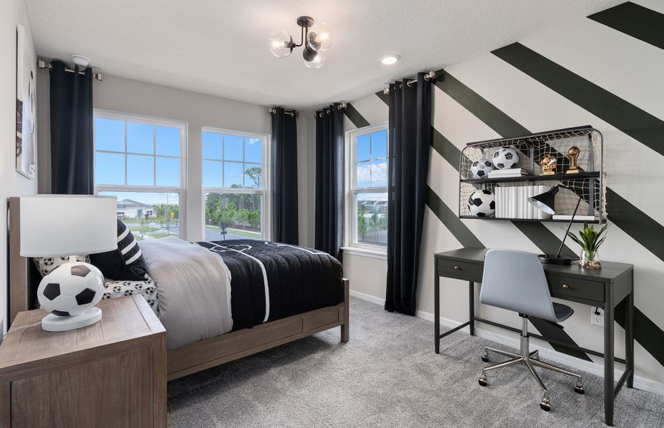 Representative furnished interior of a home built from the Foxtail - Exterior Unit by Pulte Homes in Silverleaf Oaks, Winter Garden (Image 10).