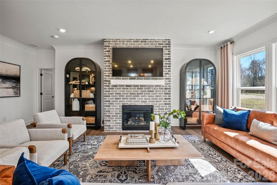 Furnished interior view inside a new home in Riverstone, Monroe (Image 8).
