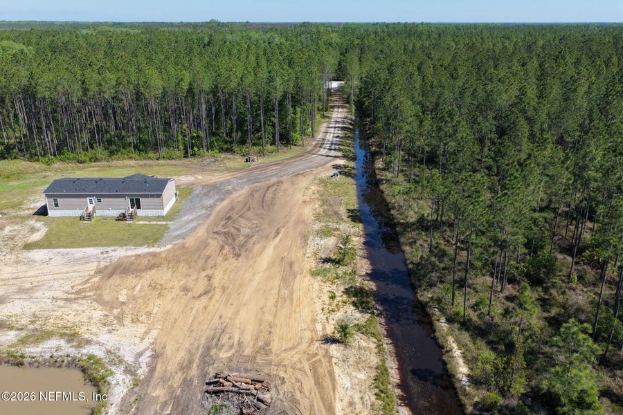 Site preparation for new homesites in , Bunnell (Image 36).