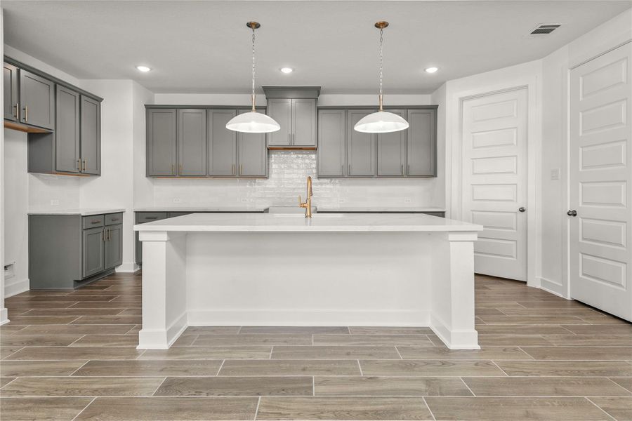 Furnished interior view inside a new home in COLTON™ - 45', Montgomery (Image 4). Furnished interior view inside a new home in COLTON™ - 45', Montgomery (Image 4).