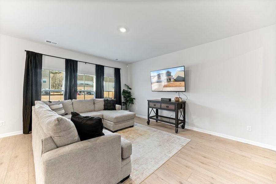 Furnished interior view inside a new home in Heron's Walk at Summers Corner, Summerville (Image 13).