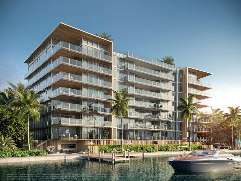 Condo located in Bay Harbor Islands, FL showcasing its design and architecture (Image 3).
