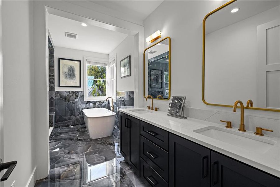 Furnished interior view inside a new home in , Chattahoochee Hills (Image 31).