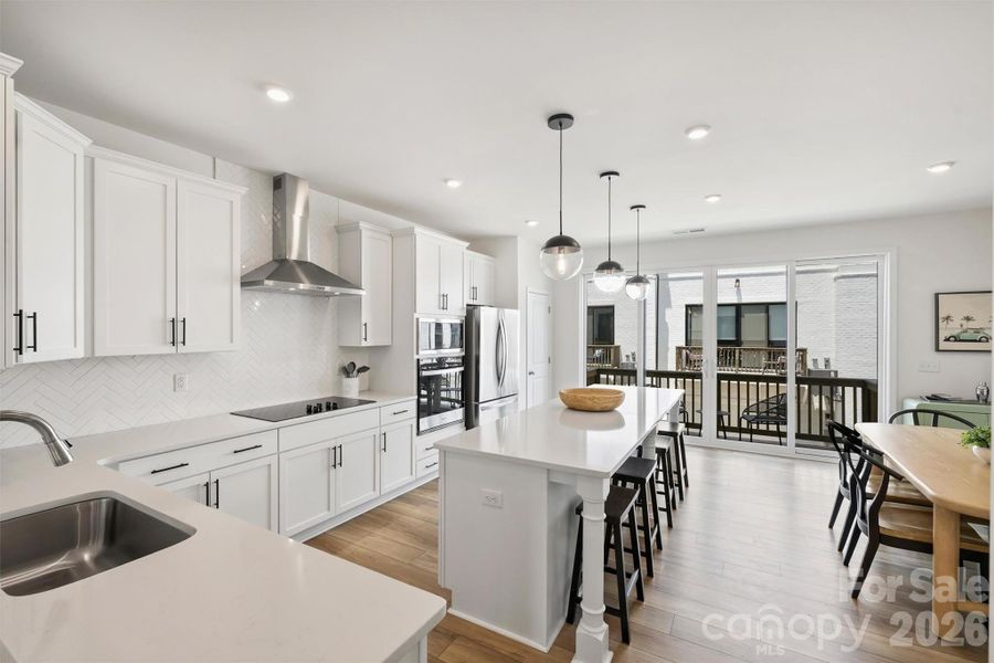 Stunning chef’s kitchen