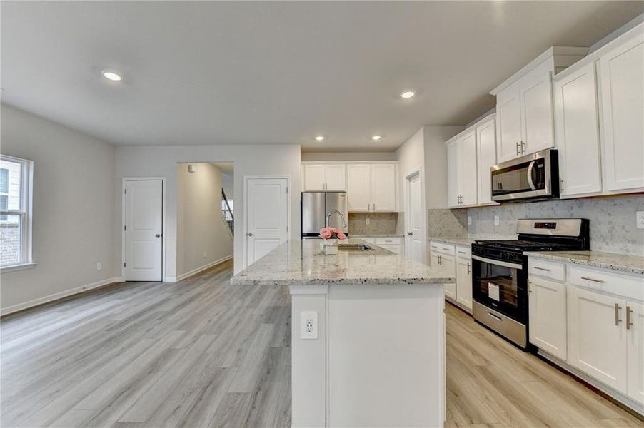 Furnished interior view inside a new home in , Lawrenceville (Image 8).