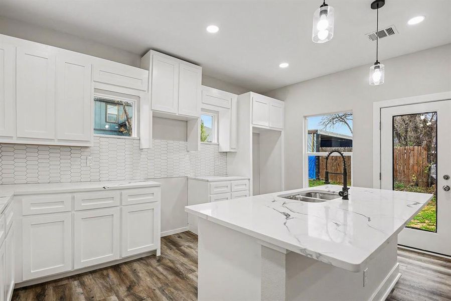 Furnished interior view inside a new home in , Fort Worth (Image 11).