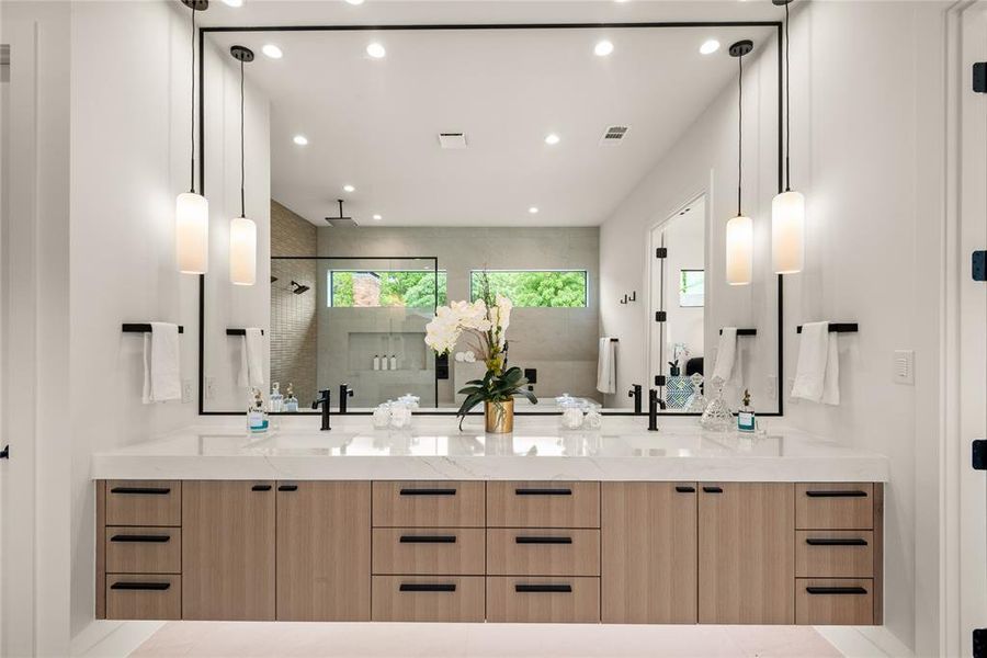 Furnished interior view inside a new home in , Dallas (Image 4).