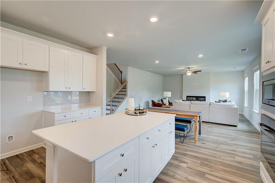 Furnished interior view inside a new home in Bowers Farm, McDonough (Image 7).