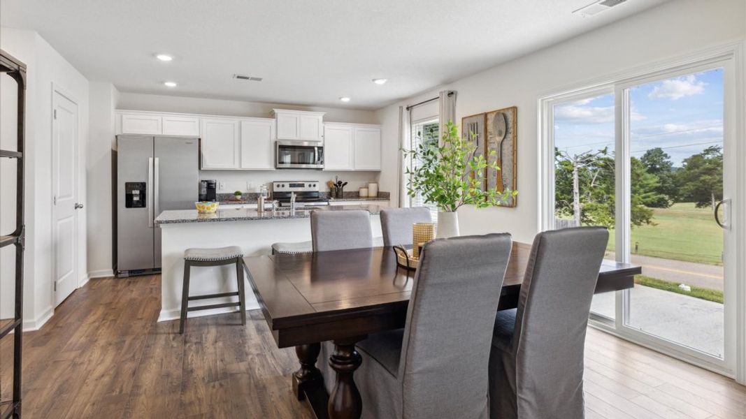 Furnished interior view inside a new home in Belhaven, Knoxville (Image 6).