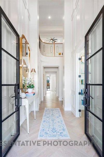 Furnished interior view inside a new home in Star Trail, Prosper (Image 15).