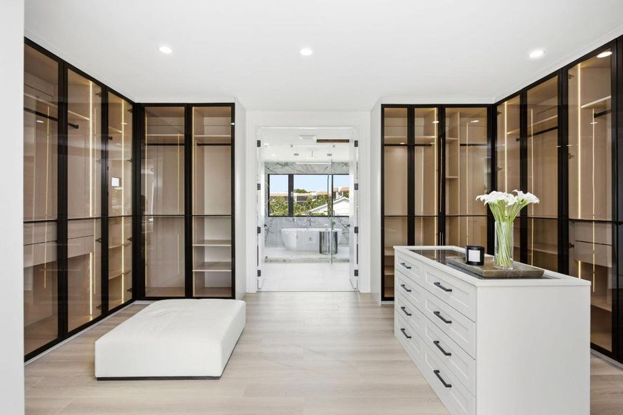 His & Hers Custom European Closets